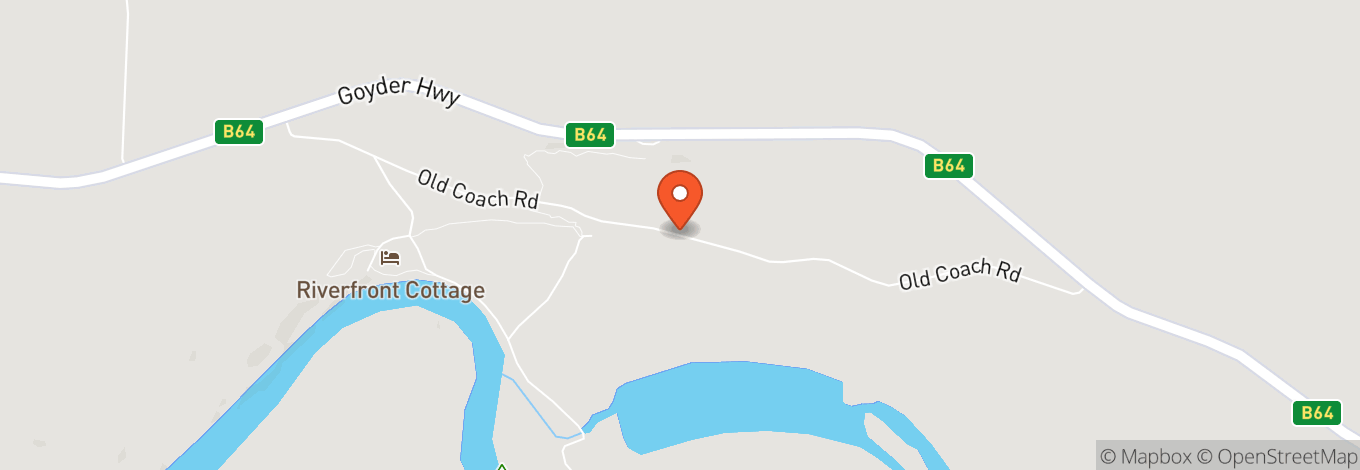 Map of Overland Corner Hotel