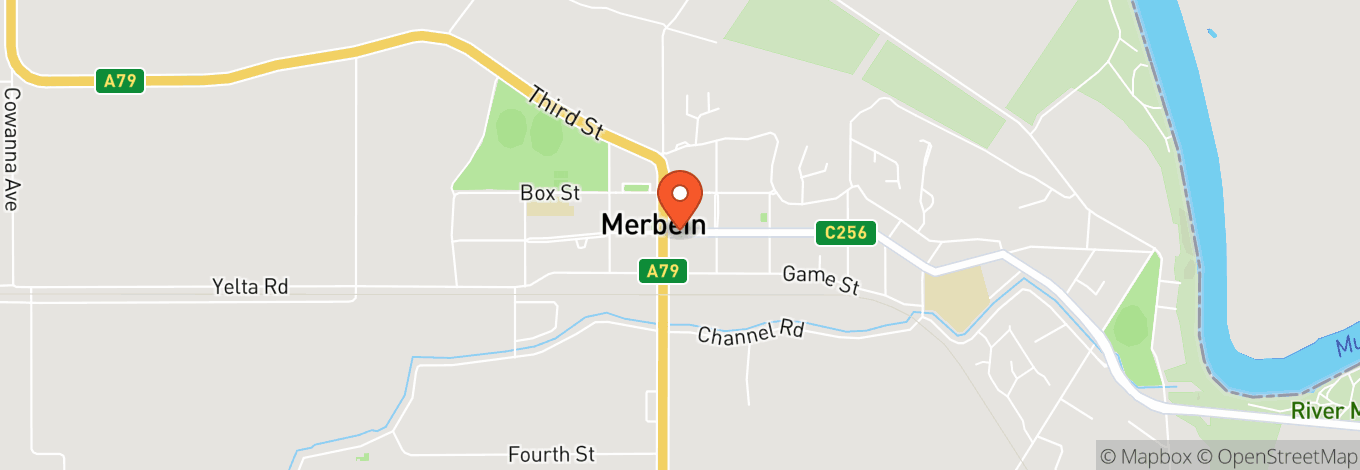 Map of Club Merbein 108