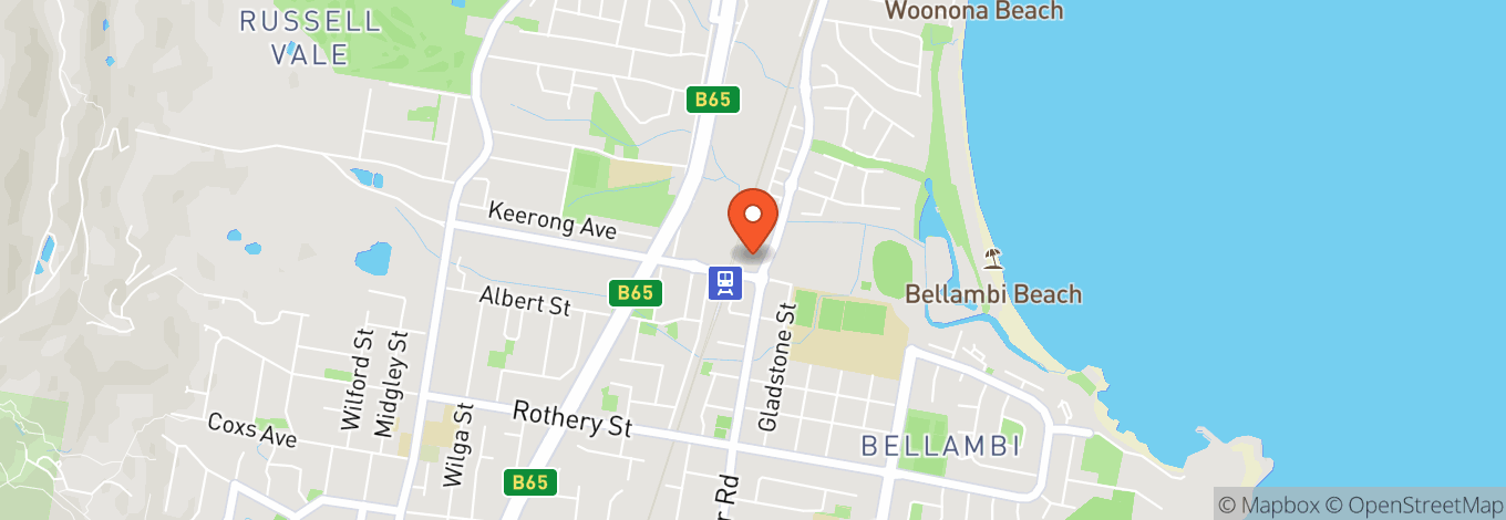 Map of Stranded Recording Studios