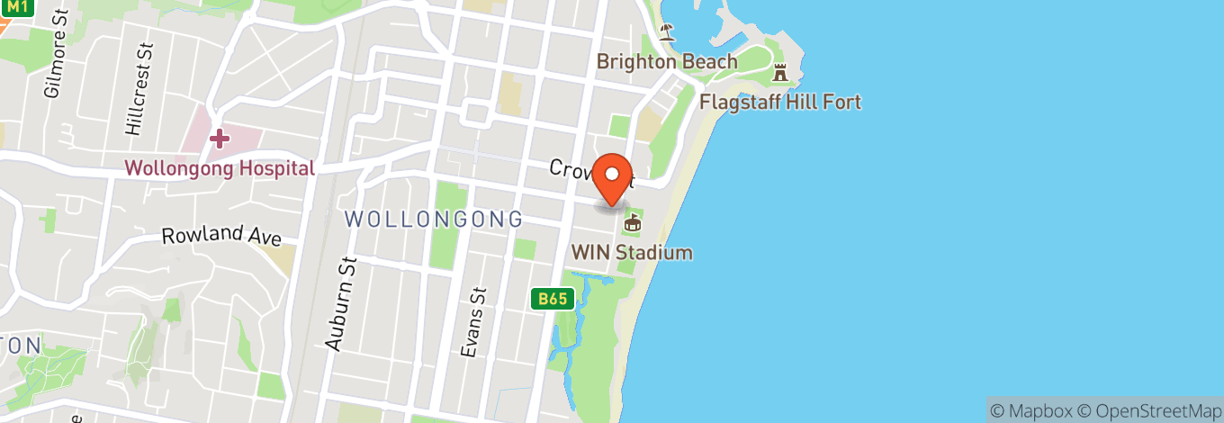 Map of Illawarra Steelers Club