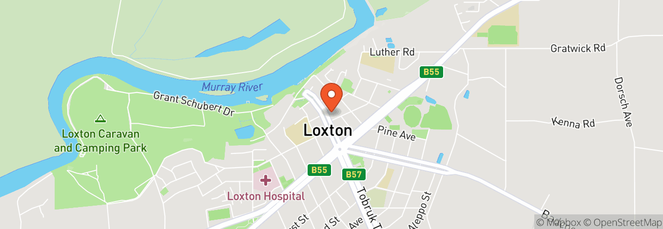 Map of Loxton Club