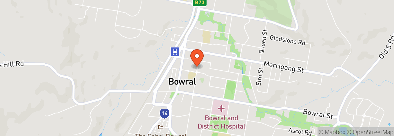 Map of St Jude's Bowral