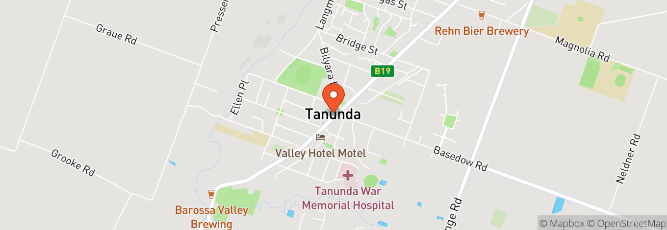 Map of Tanunda