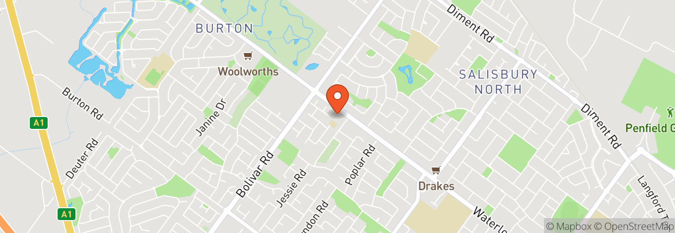 Map of St Joseph Italian Community Centre