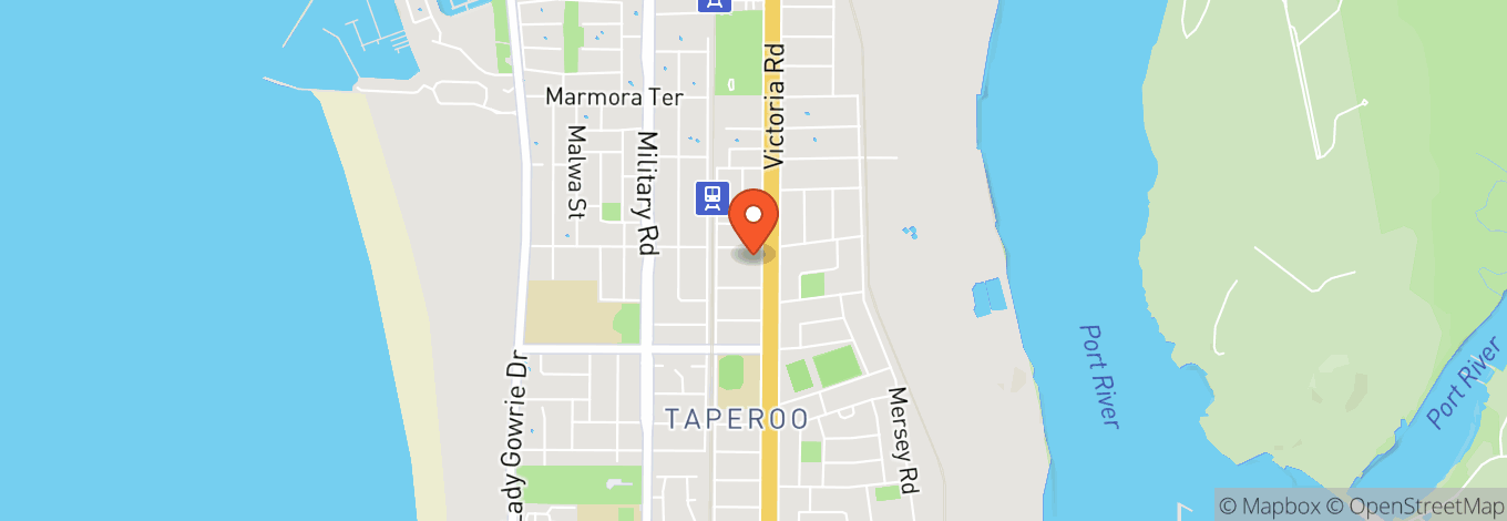 Map of Peninsula Hotel Motel