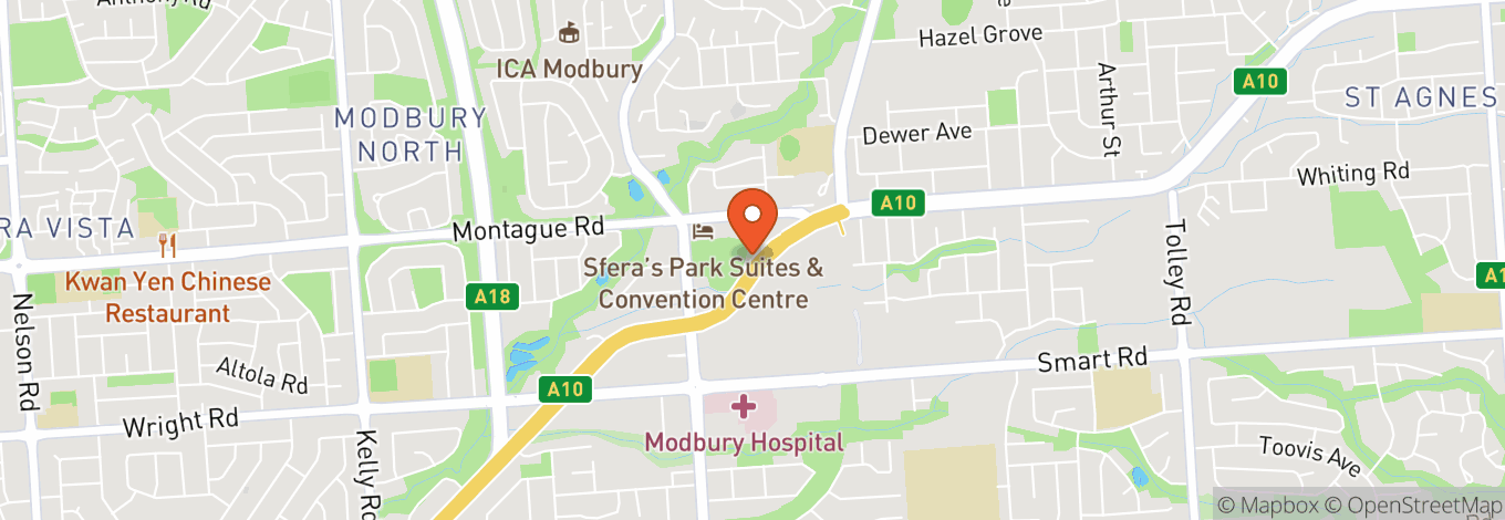 Map of Civic Park (Modbury)