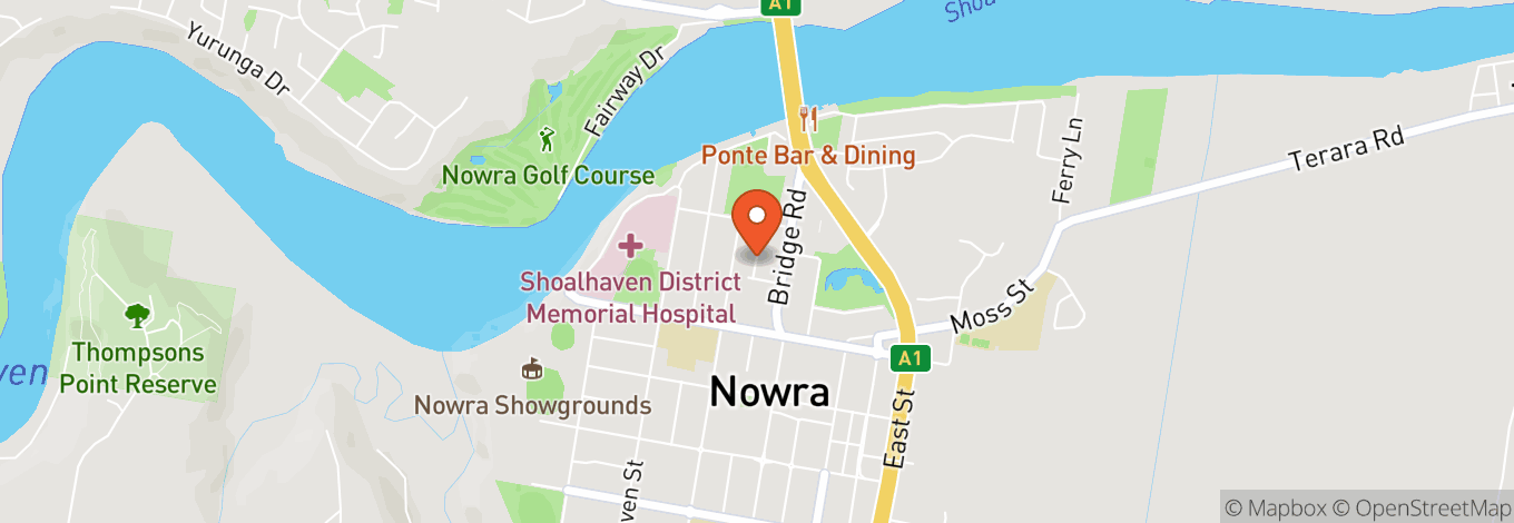 Map of Nowra School of Arts