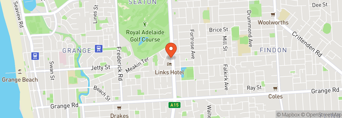 Map of Links Hotel