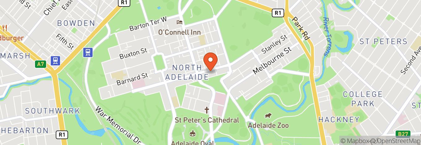 Map of Lincoln College