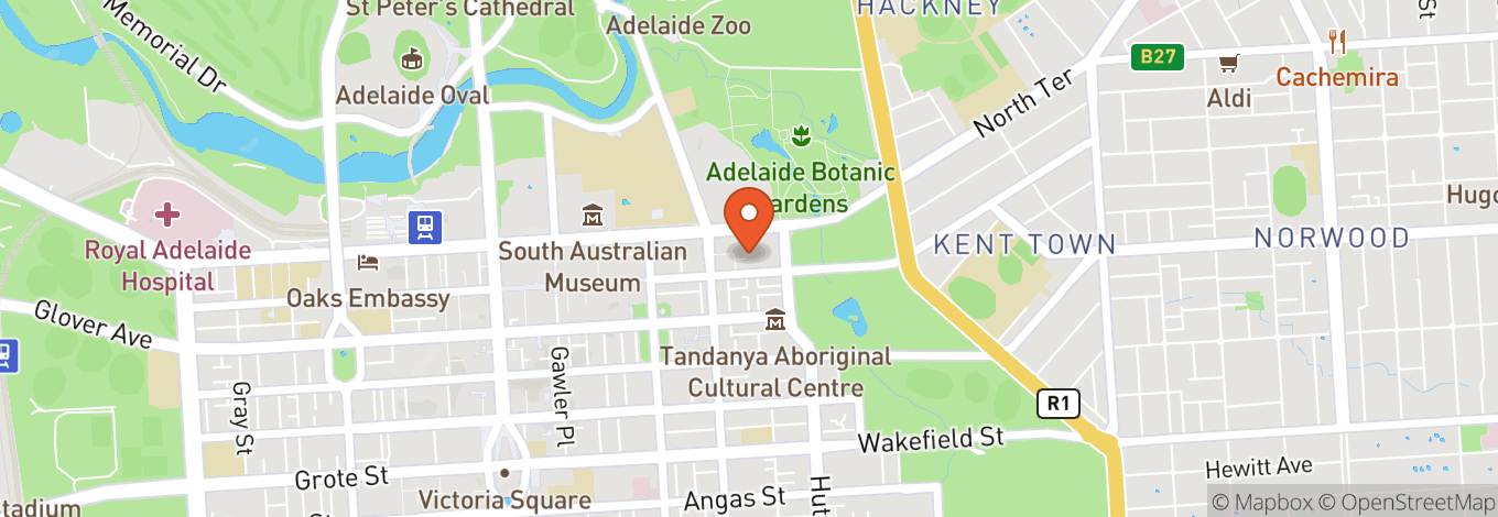 Map of Palace Nova Eastend Cinemas