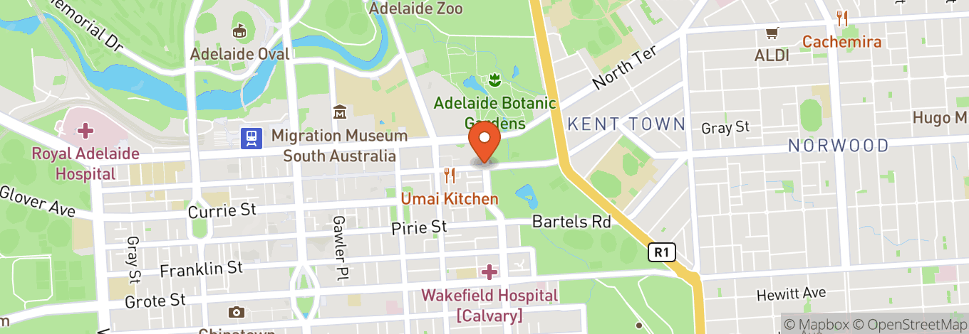 Map of Rundle Park / Kadlitpina (Park 13)