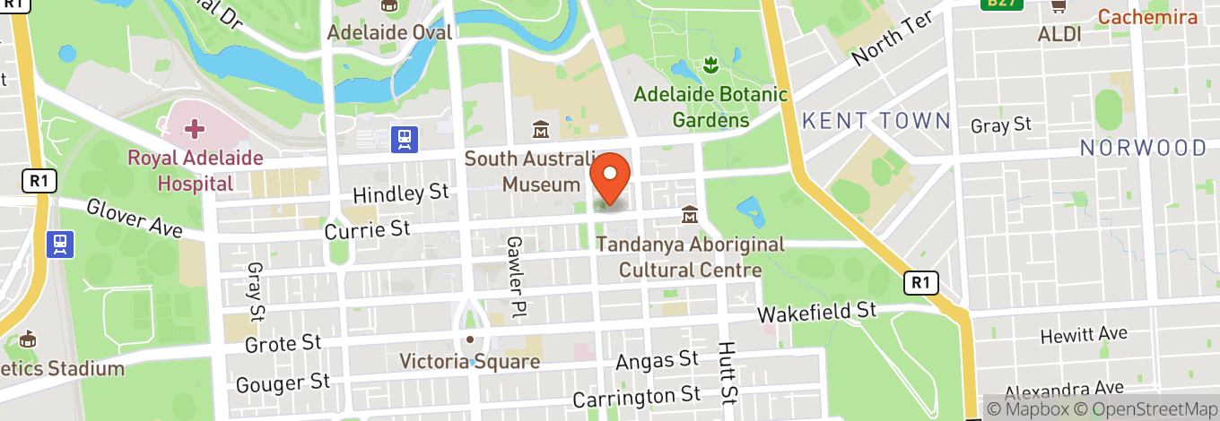 Map of The Griffins Hotel