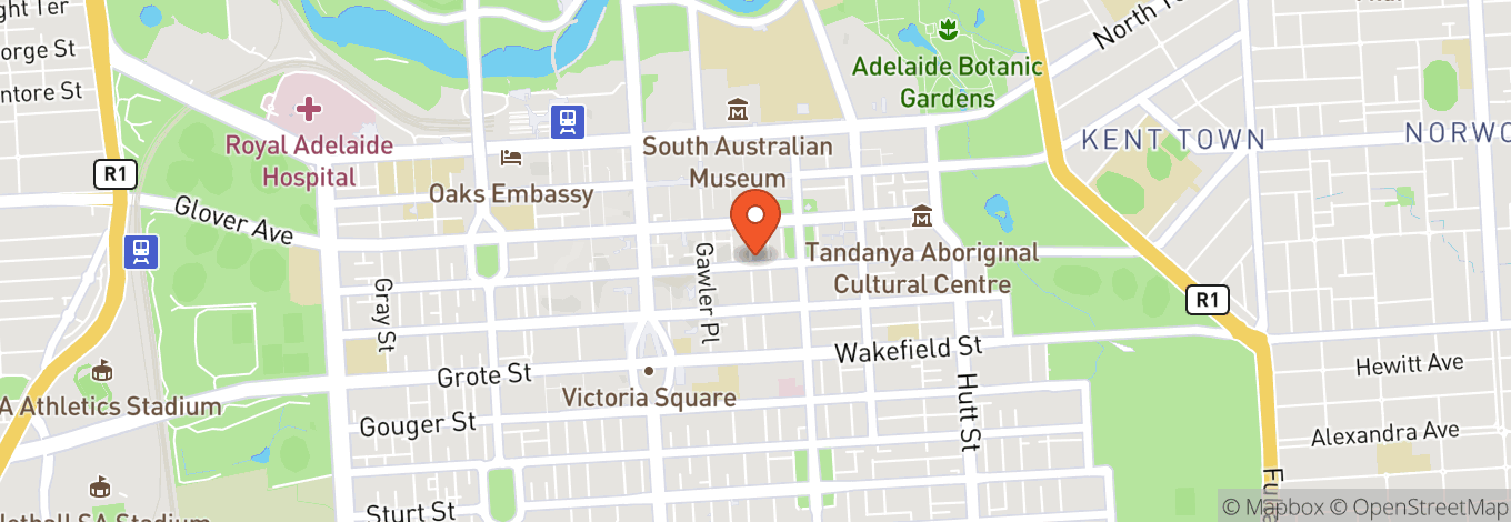 Map of The Golden Wattle