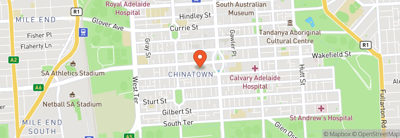 Map of Adelaide Central Market