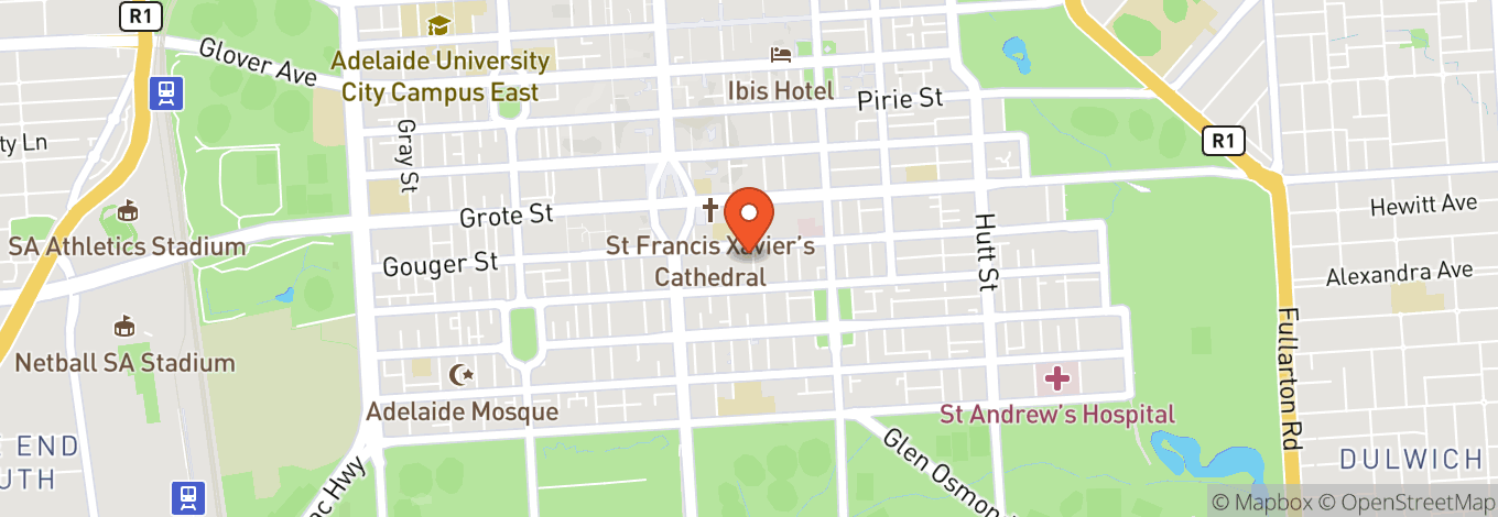 Map of The Arts Theatre