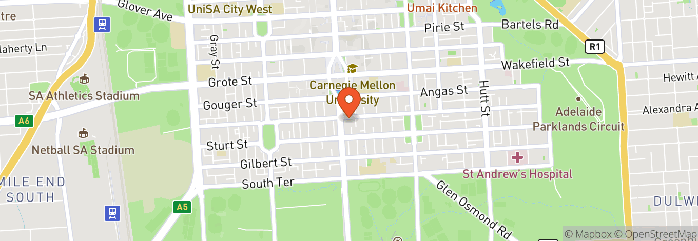 Map of Adelaide Irish Club