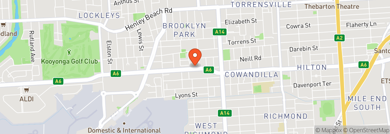 Map of Adelaide West Uniting Church