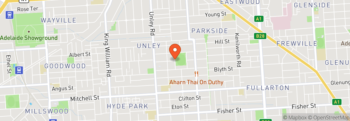 Map of Unley Oval