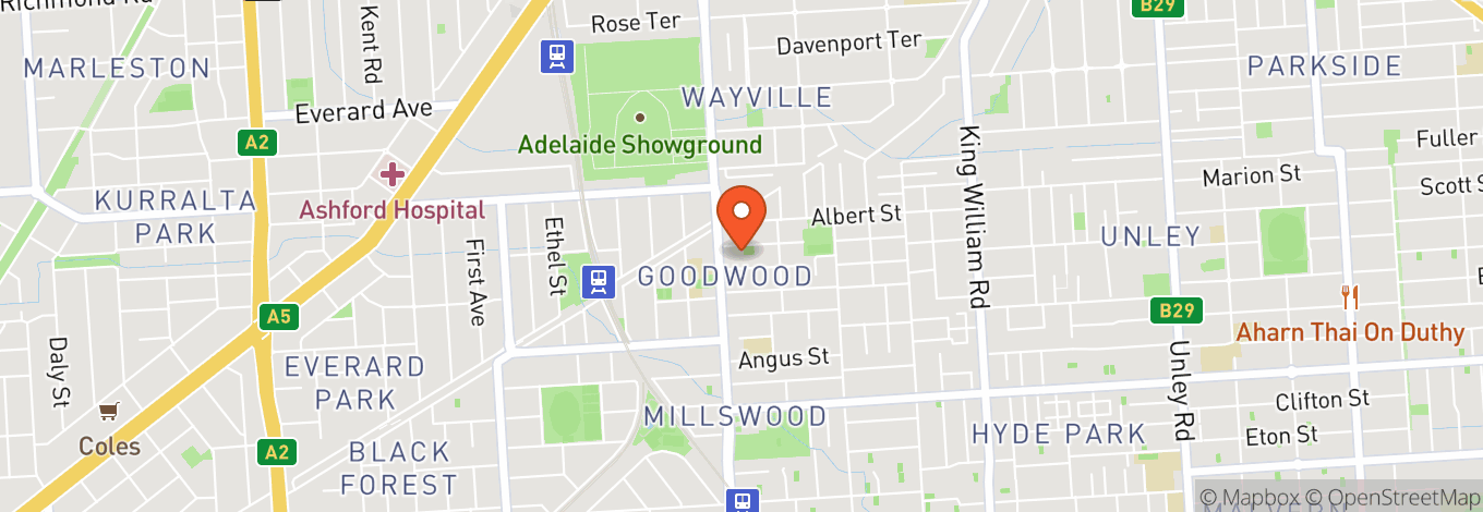 Map of Goodwood Community Centre