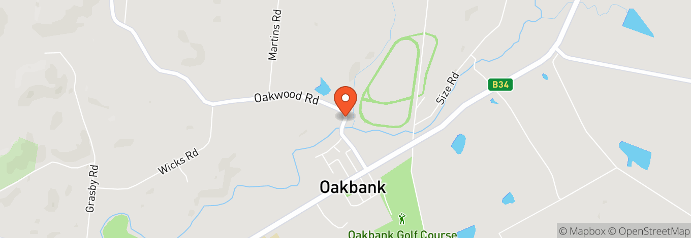 Map of Oakbank Racecourse