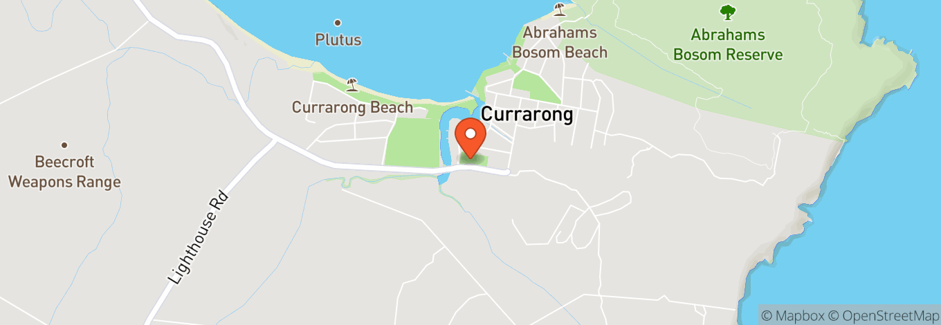 Map of Currarong Bowling & Recreation Club