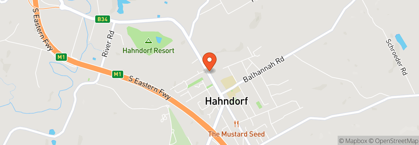 Map of Comida Hahndorf
