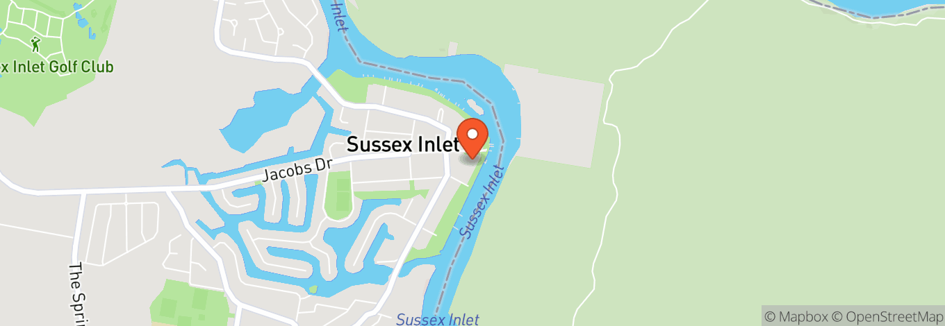 Map of Sussex Inlet Rsl