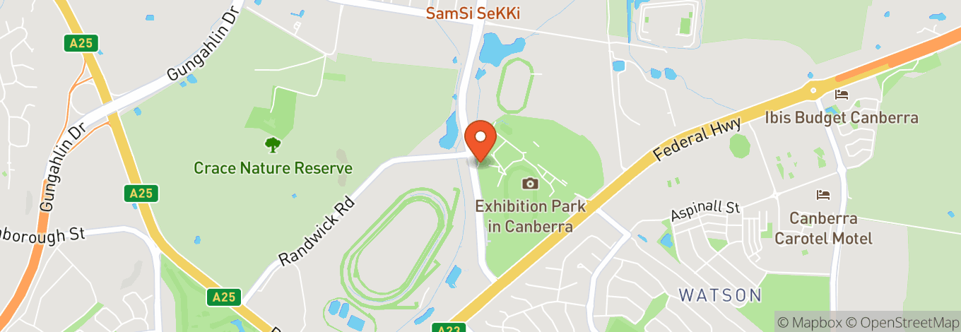 Map of Exhibition Park