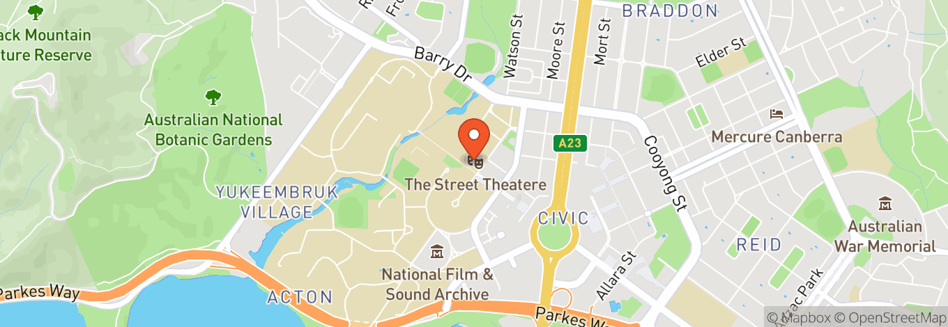 Map of The Street Theatre