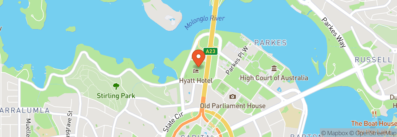 Map of Park Hyatt