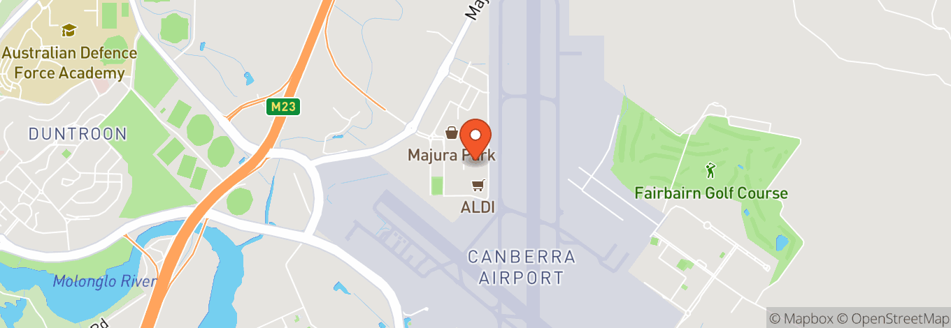 Map of Majura Park Shopping Centre