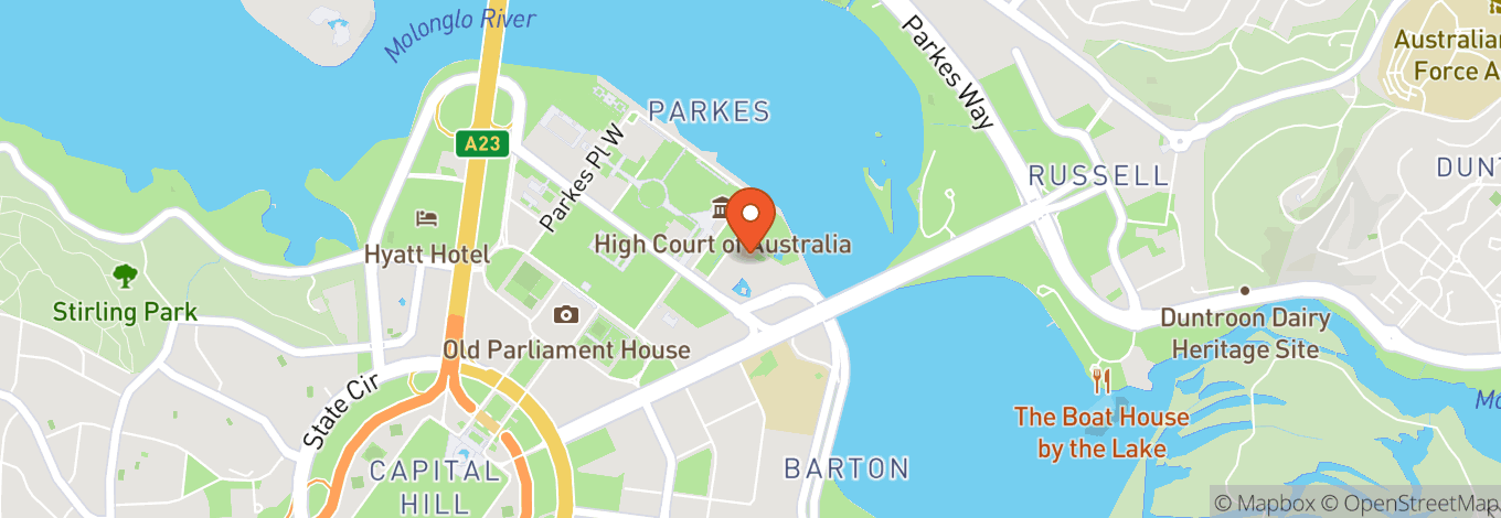 Map of National Gallery Of Australia