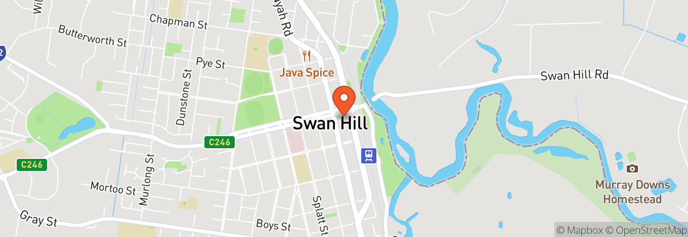 Map of Swan Hill Club