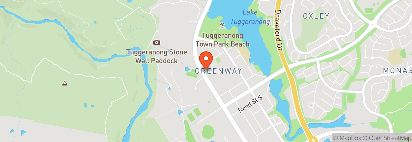 Map of Southern Cross Stadium - Tuggeranong