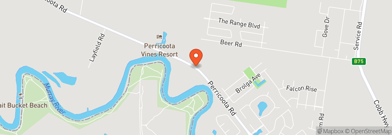 Map of Perricoota Road And Twenty Four Lane