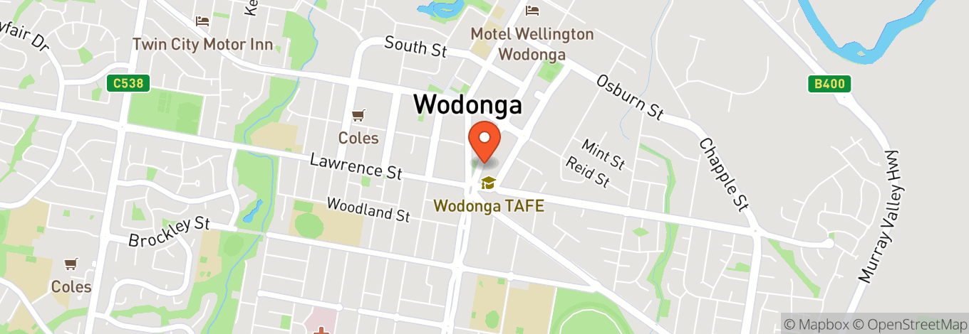 Map of The Cube Wodonga