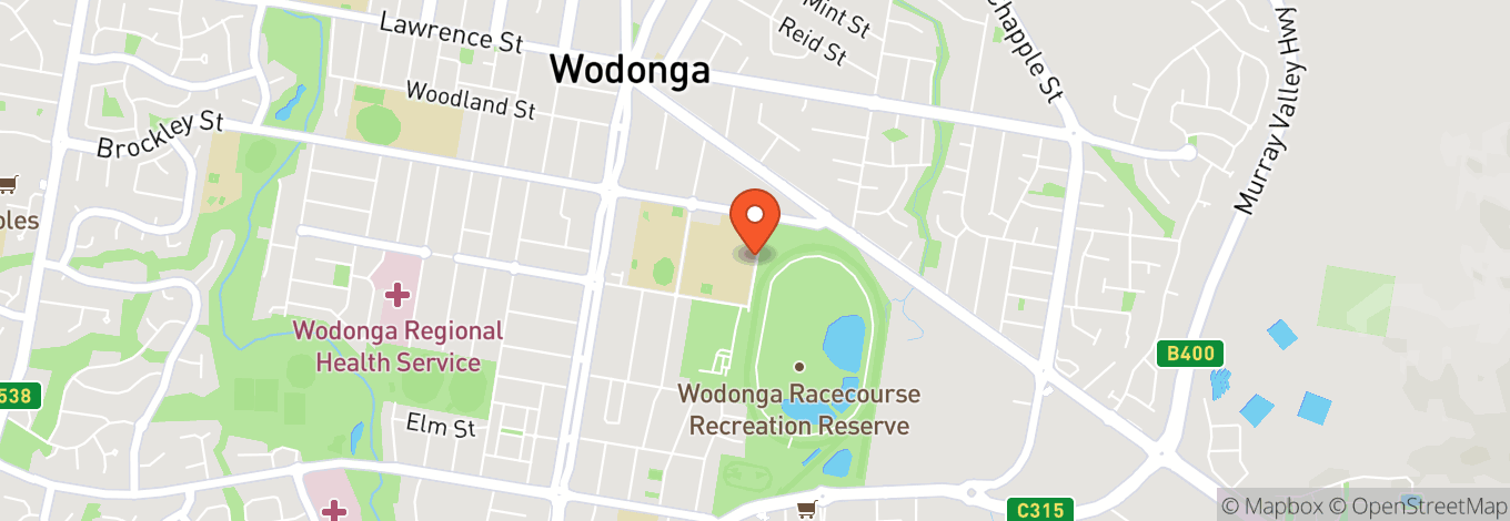 Map of Wodonga Exhibition Centre