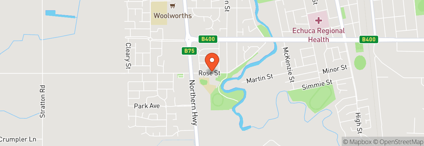 Map of Rotary Park Echuca