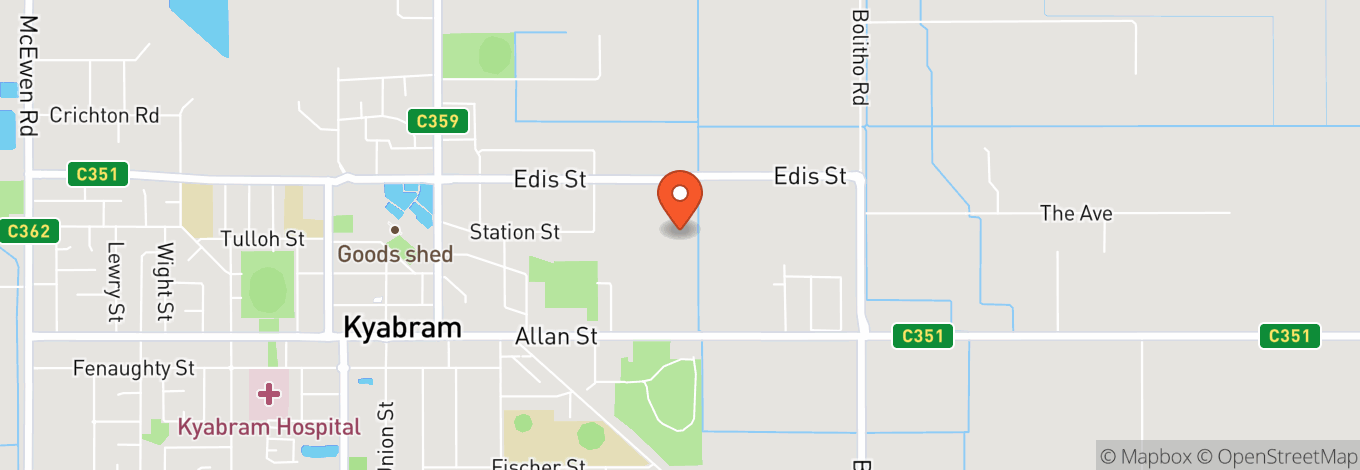 Map of Kyabram Showgrounds