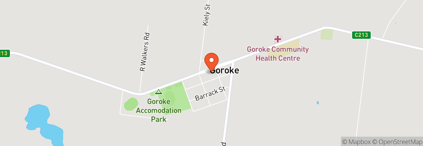 Map of Goroke Hall