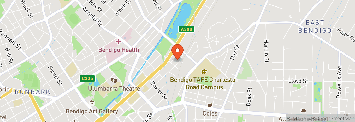 Map of Theatre Royal Castlemaine