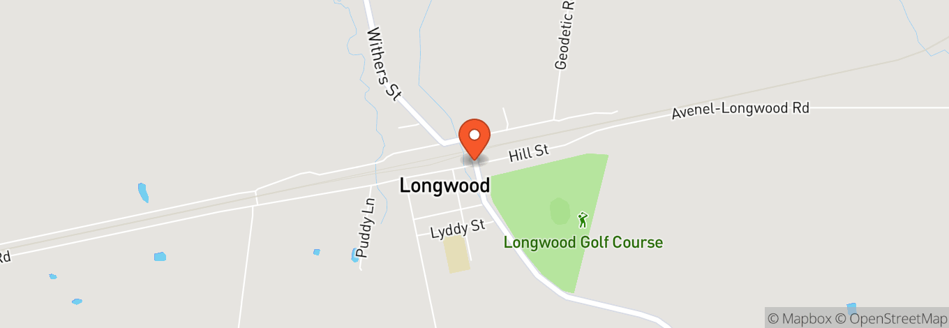 Map of Longwood Recreation Reserve