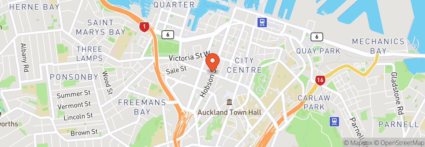 Map of Skycity Theatre - Auckland
