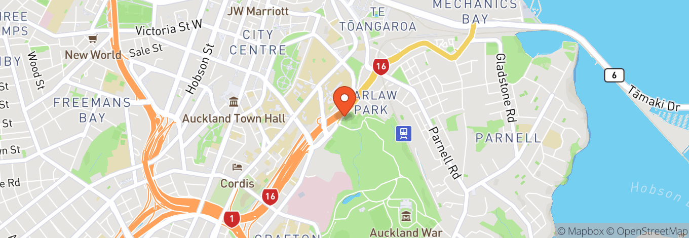 Map of Manuka Doctor Arena