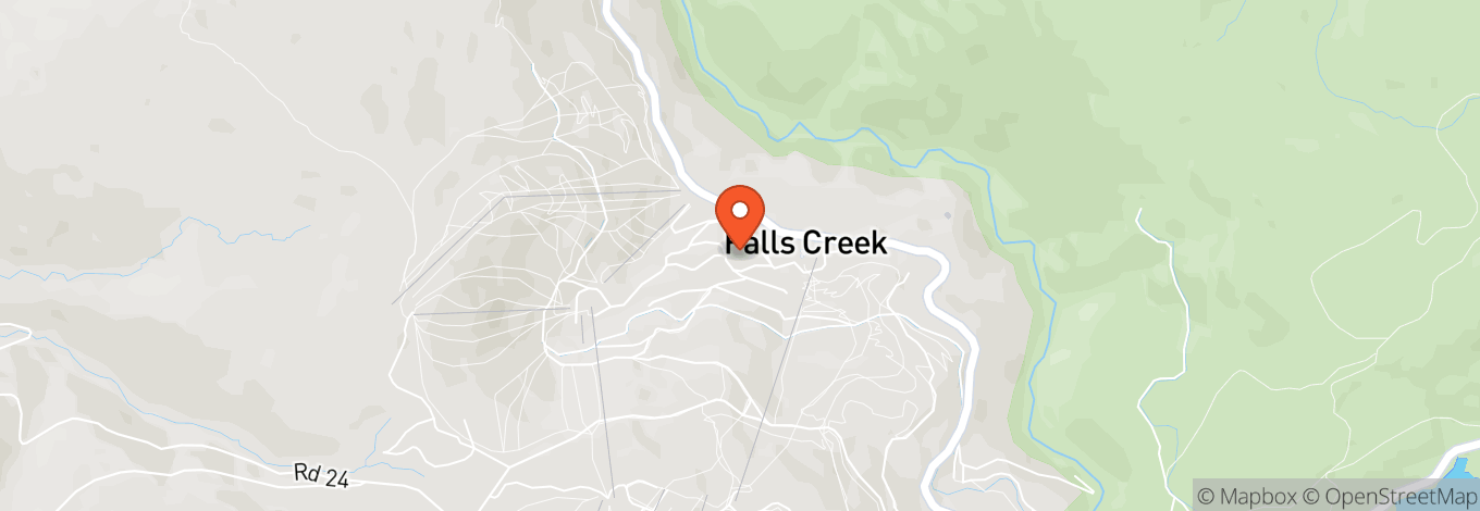 Map of The Man Falls Creek