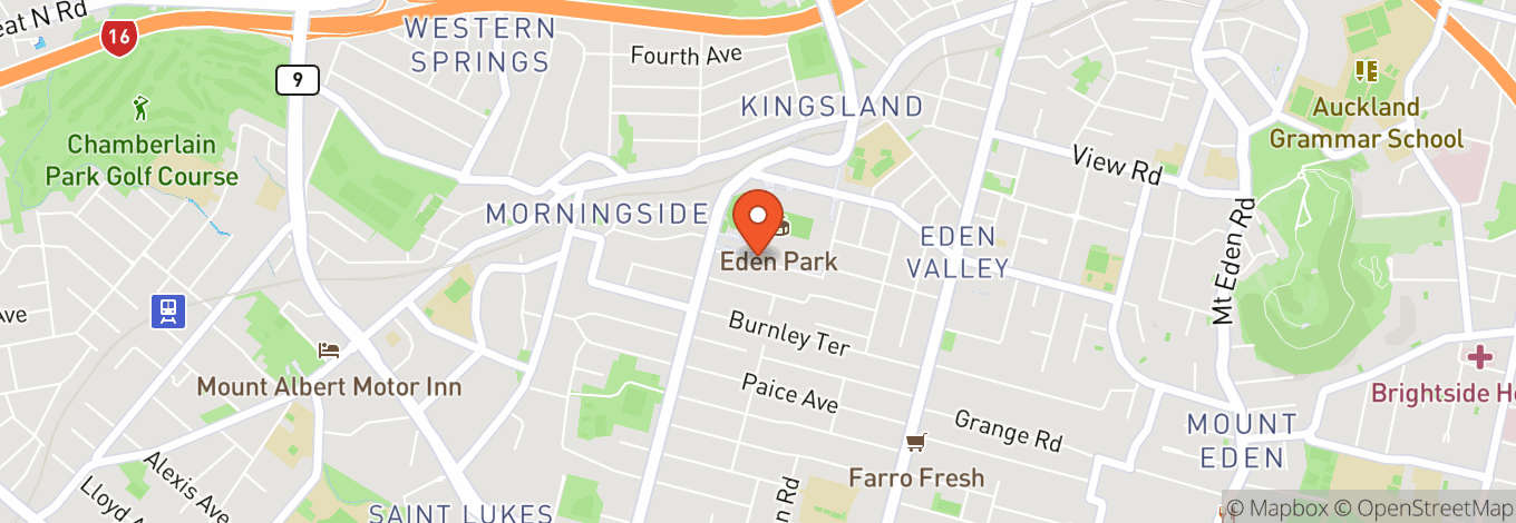 Map of Eden Park