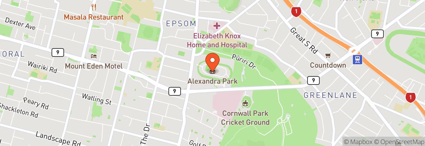 Map of Alexandra Park