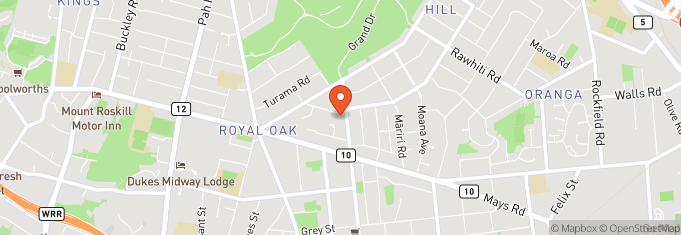 Map of Auckland Showgrounds