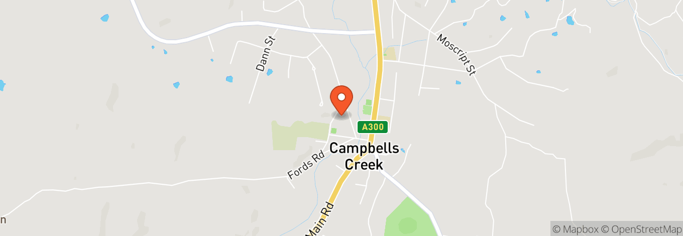 Map of Campbells Creek Community Centre