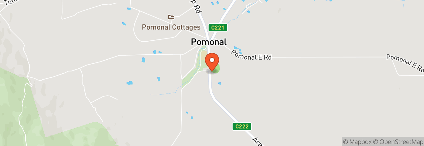 Map of Pomonal Hall